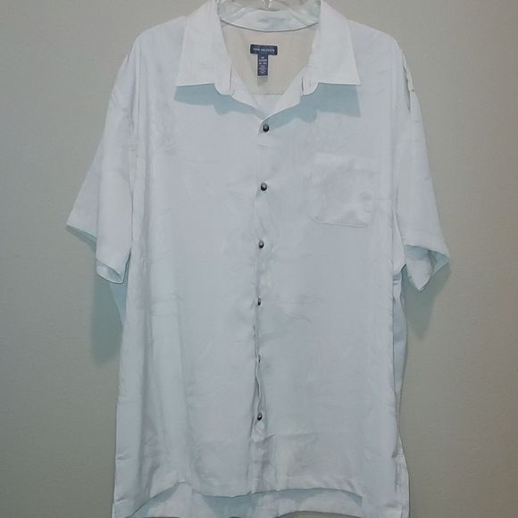 Amazing! Van Heusen Sz XXL w/ Tone-on-Tone Print Linen Look B22 - Picture 1 of 7